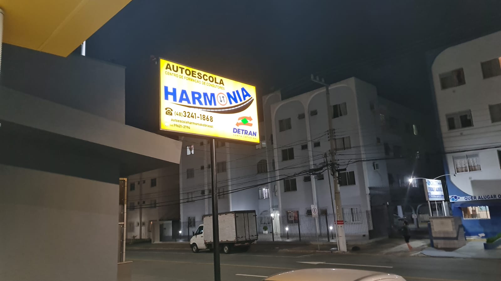Placa autoescola Harmonia
